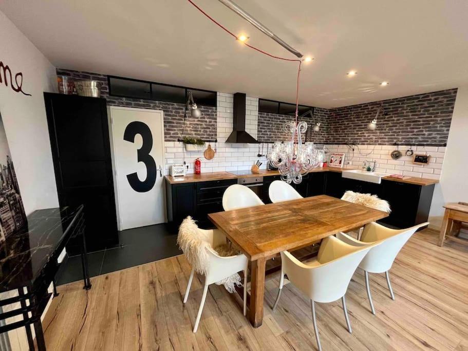 Rare ! Loft Atypique Centre-Ville Parking Jardin Reims Luaran gambar