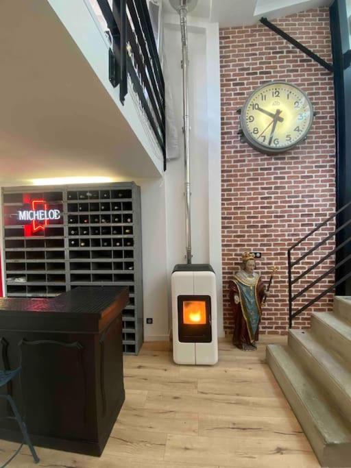 Rare ! Loft Atypique Centre-Ville Parking Jardin Reims Luaran gambar
