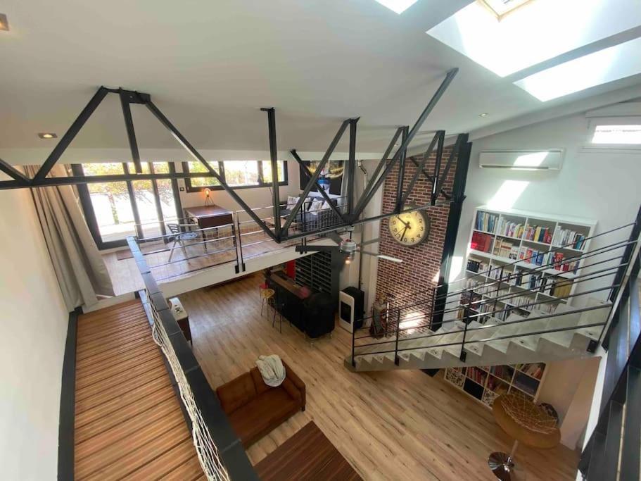 Rare ! Loft Atypique Centre-Ville Parking Jardin Reims Luaran gambar