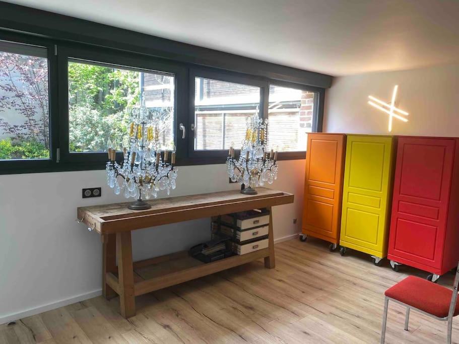 Rare ! Loft Atypique Centre-Ville Parking Jardin Reims Luaran gambar