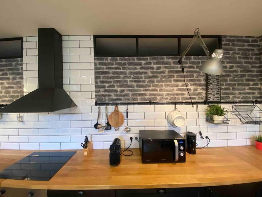 Rare ! Loft Atypique Centre-Ville Parking Jardin Reims Luaran gambar